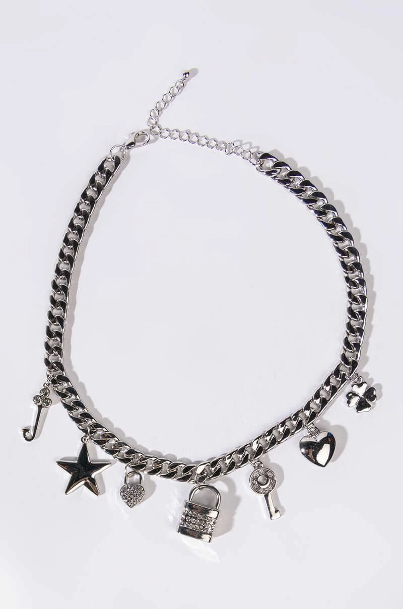 KEY TO MY HEART DAINTY NECKLACE