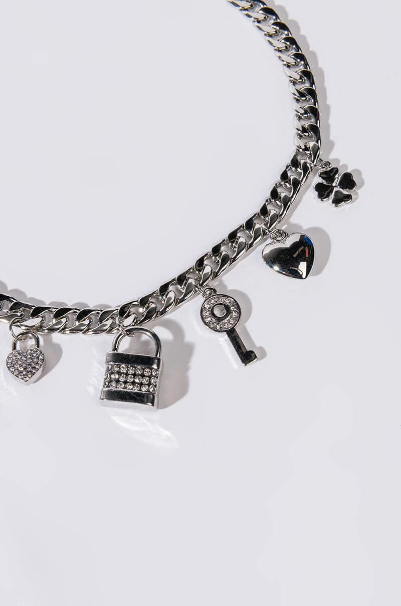 KEY TO MY HEART DAINTY NECKLACE - Image 2