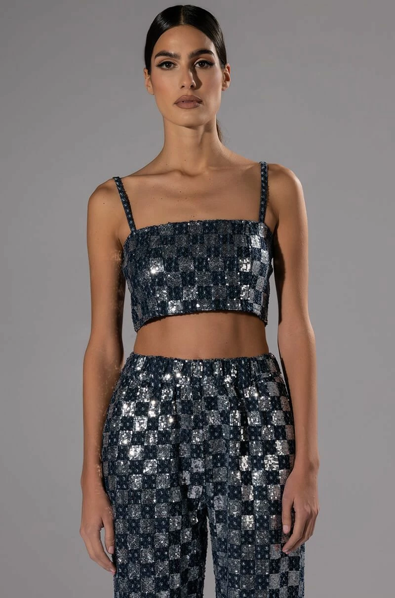 LEAH BANDEAU CROP TOP - Image 2