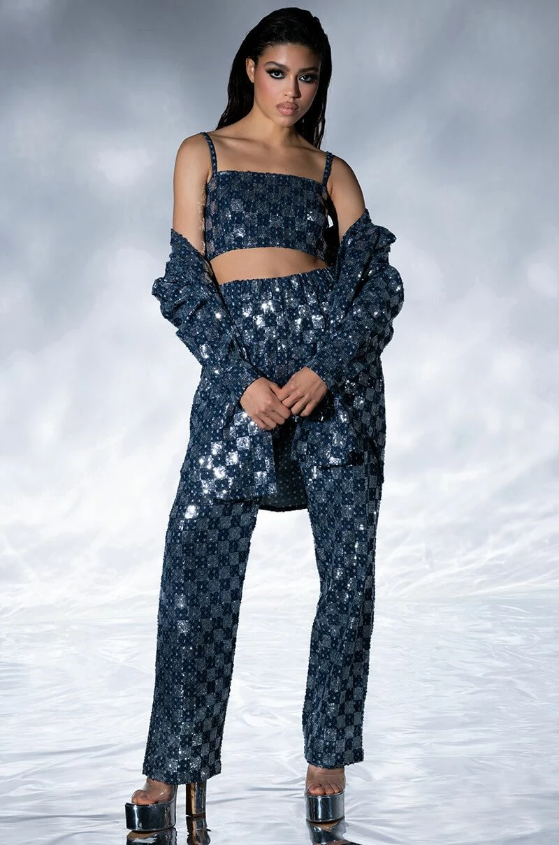 LEAH OVERSIZED BUTTON DOWN BLOUSE - Image 7