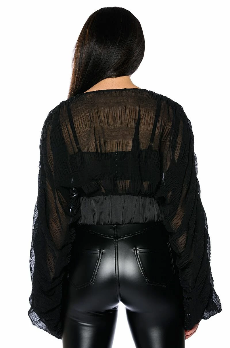LEILANI CORSET DETAIL BLOUSE - Image 5