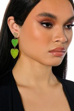 LIL BIT OF LOVIN GLITTER DROP EARRINGS