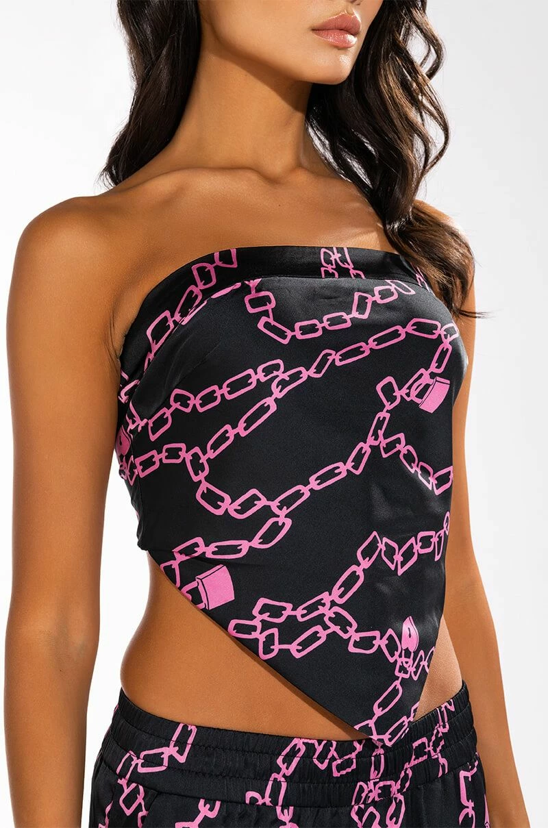 LOVE LOCK TIE BACK BLOUSE - Image 7