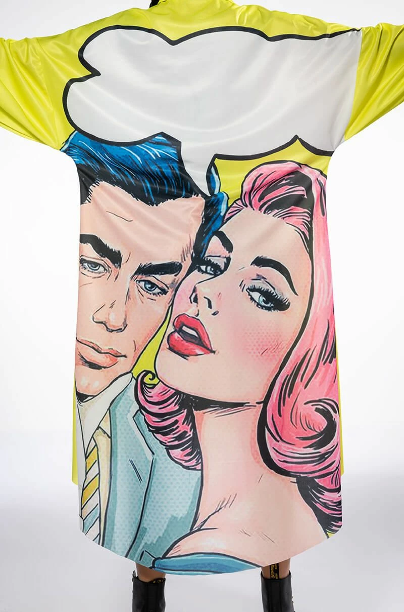 LOVERS LONG BUTTON DOWN BLOUSE - Image 9