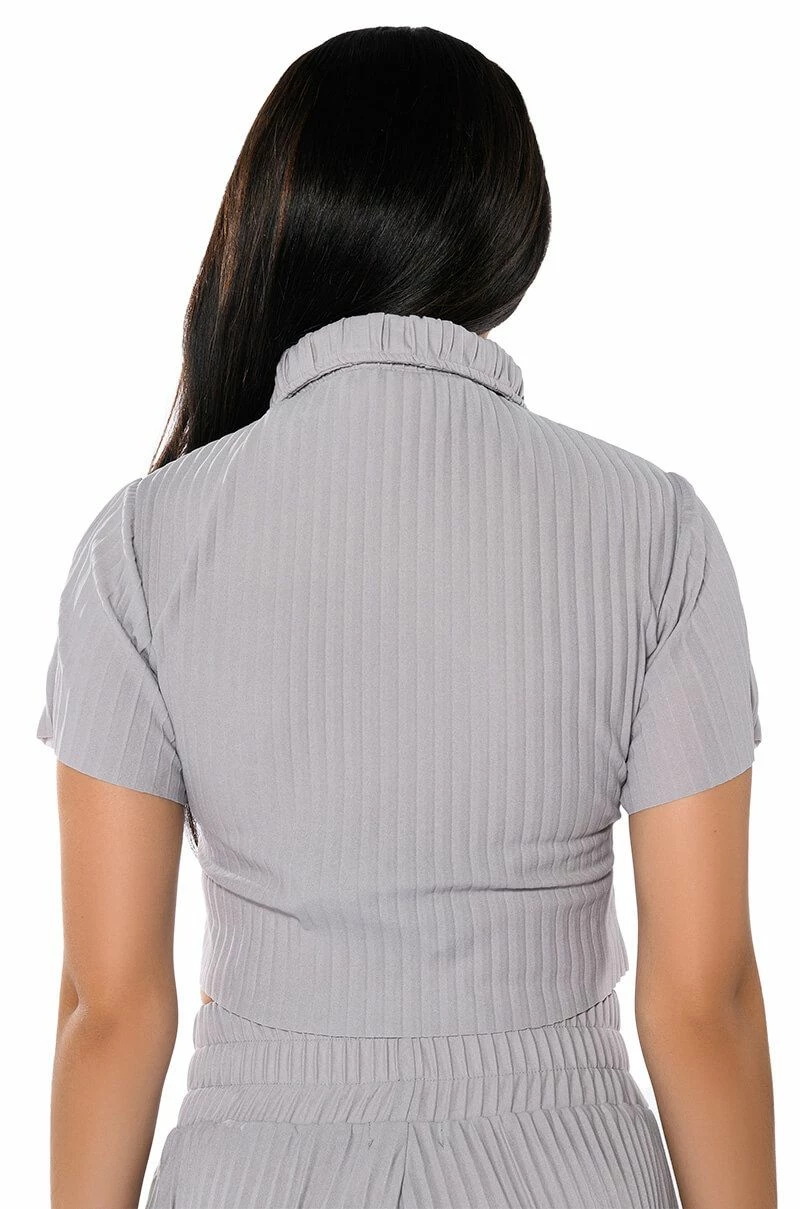 LUCY SHORT SLEEVE BUTTON DOWN - Image 7