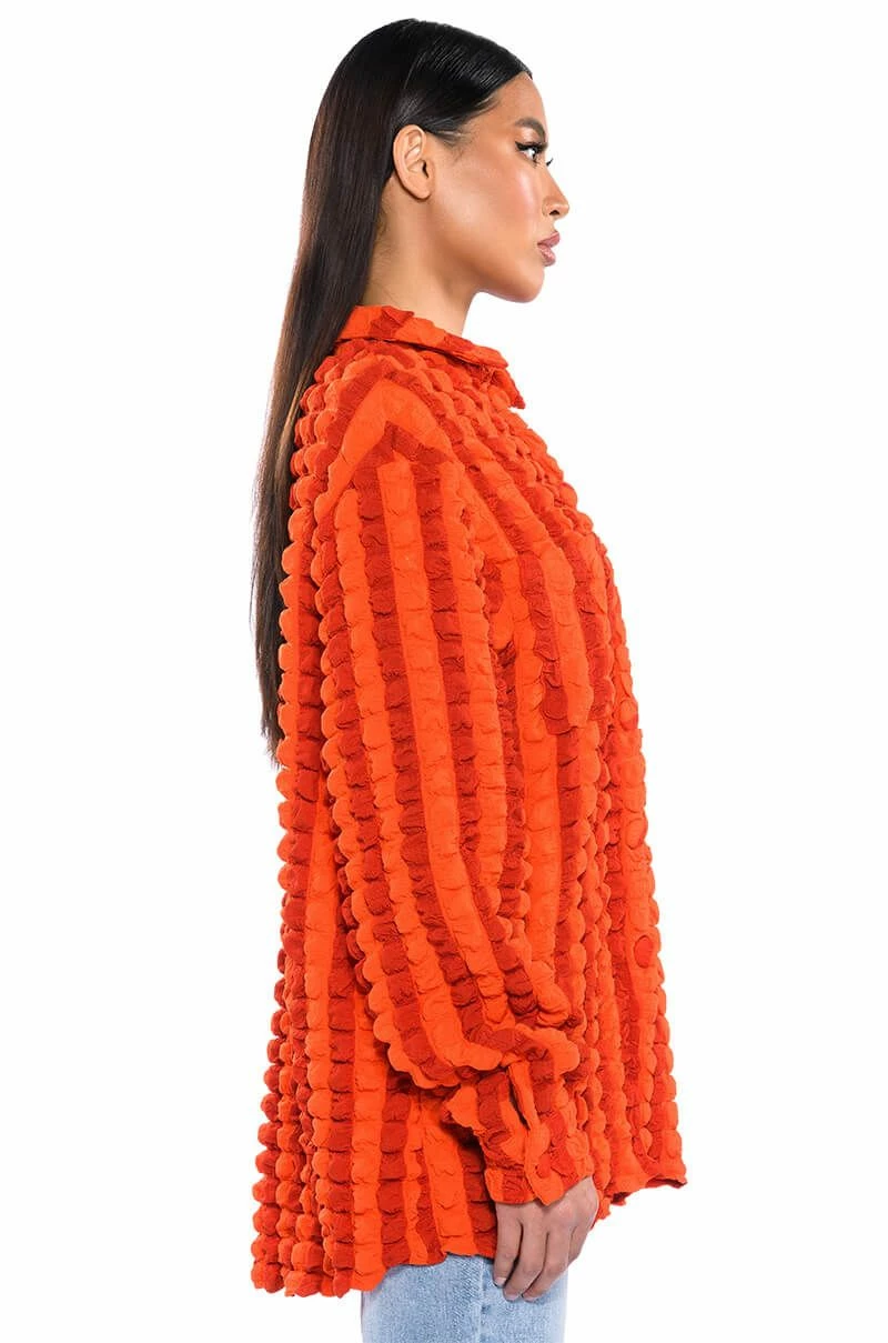 MAJOR THROWBACK POPCORN LONG SLEEVE BUTTON DOWN - Image 6