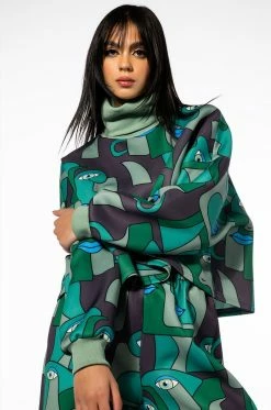 MEDUSA TURTLENECK SCUBA SWEATSHIRT