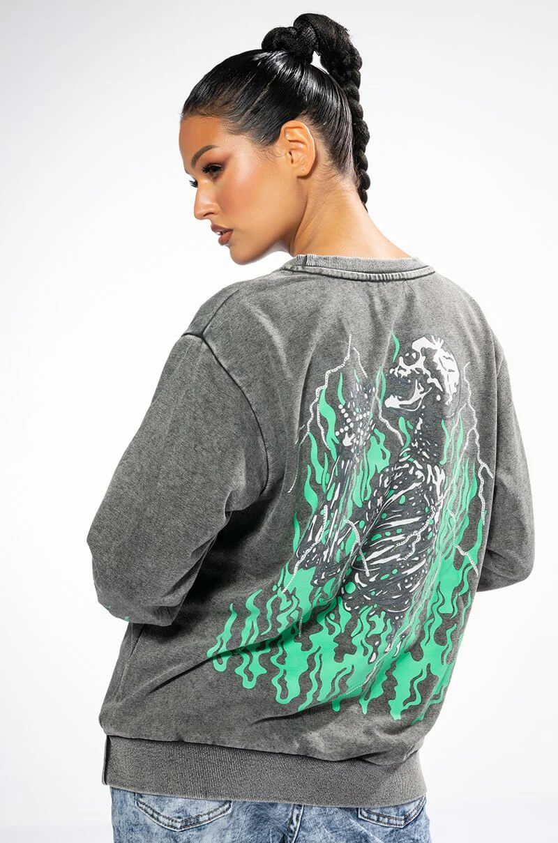 MIND CONTROL CREWNECK SWEATSHIRT - Image 2