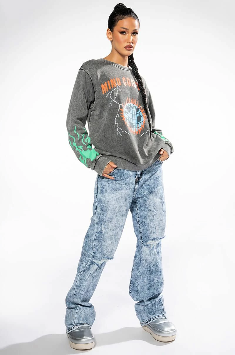 MIND CONTROL CREWNECK SWEATSHIRT - Image 3