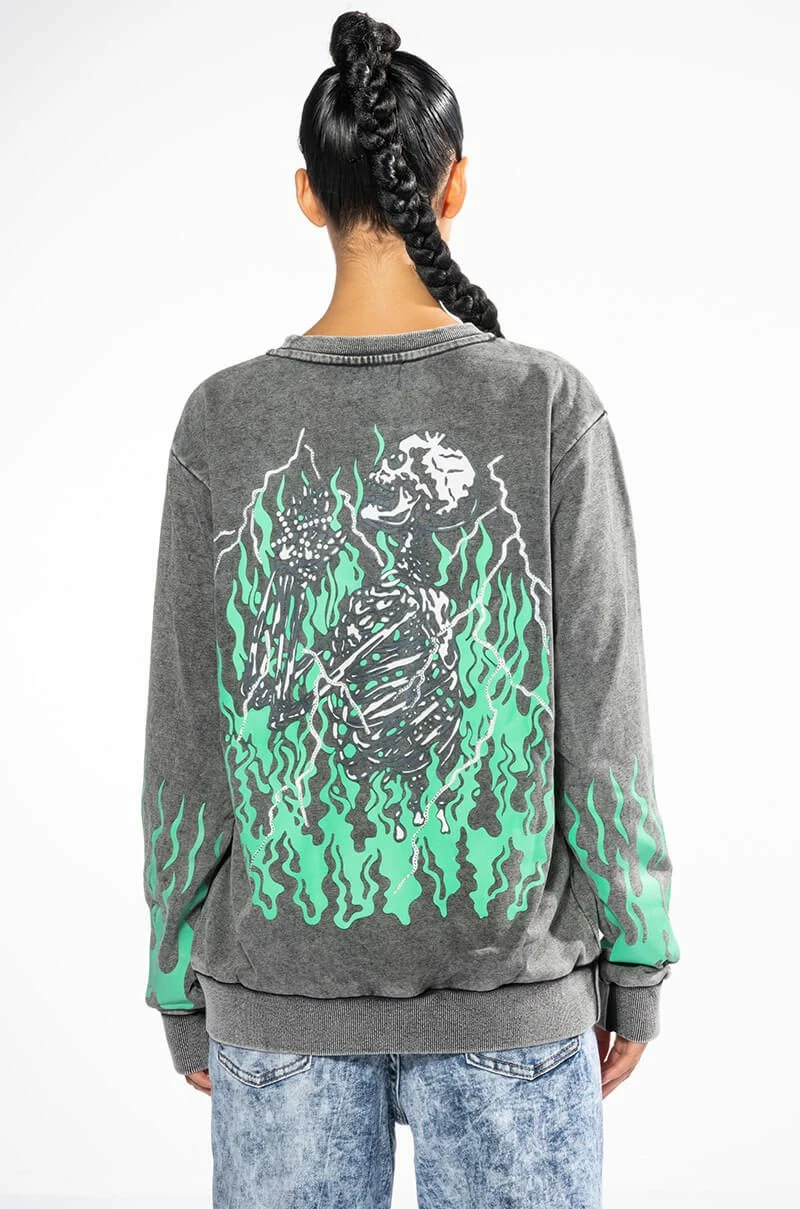 MIND CONTROL CREWNECK SWEATSHIRT - Image 6