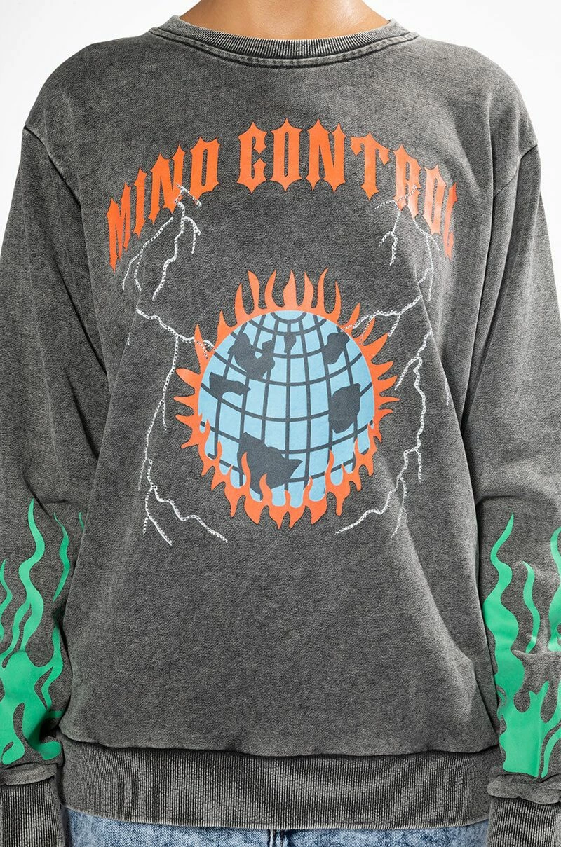 MIND CONTROL CREWNECK SWEATSHIRT - Image 7