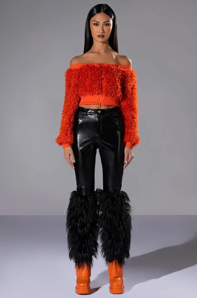 NEW FRIENDS ZIP UP FRINGE TOP - Image 2