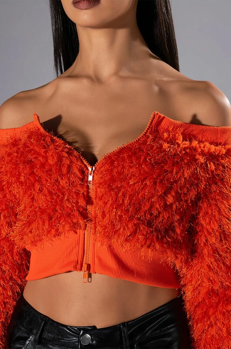 NEW FRIENDS ZIP UP FRINGE TOP - Image 5