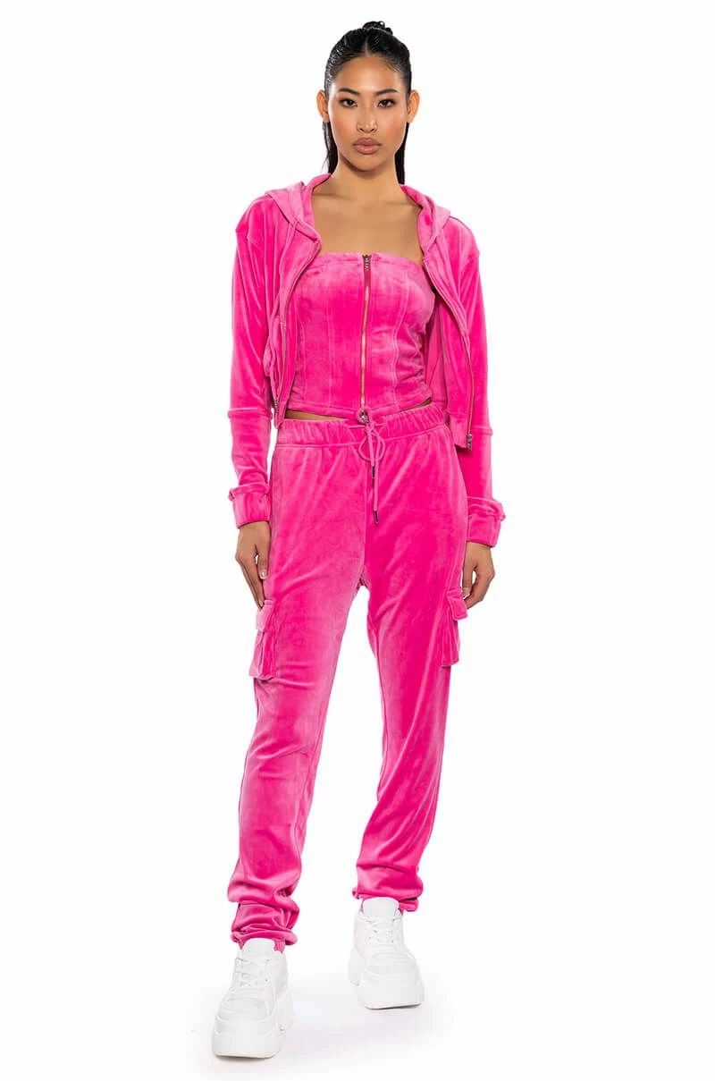 NEW RULES VELVET ZIP UP CORSET - Image 5