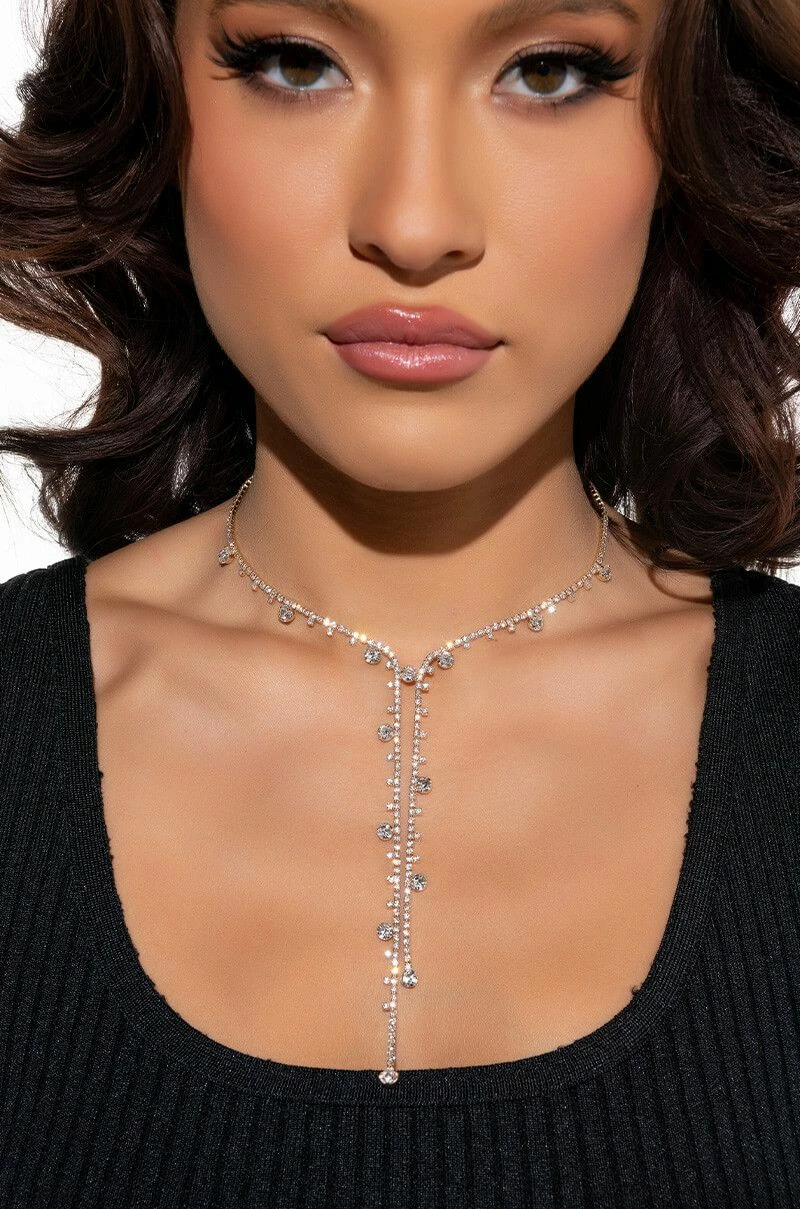NEW TO YOU RHINESTONE NECKLACE