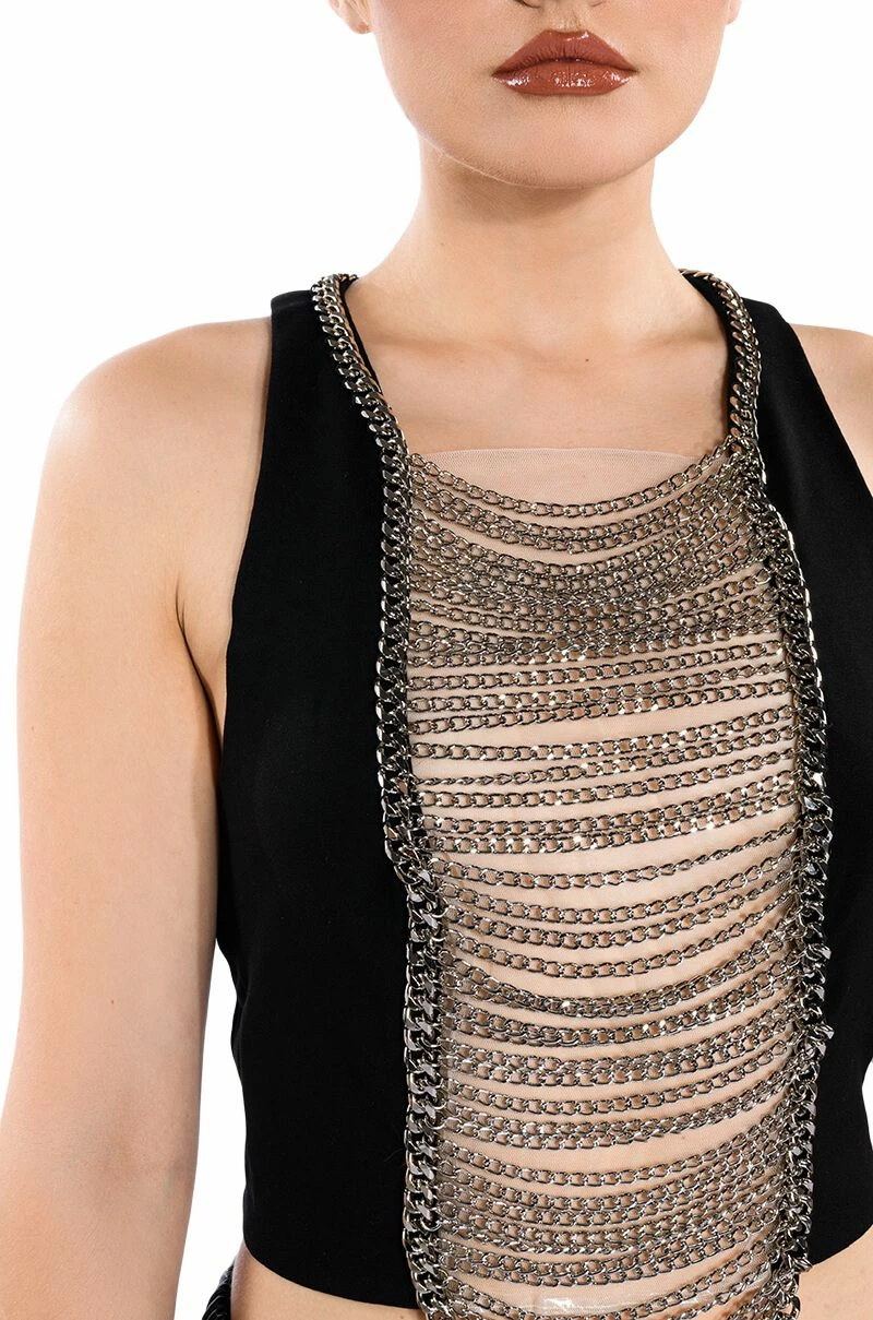 NOVA LAYERED CHAIN TANK TOP - Image 7