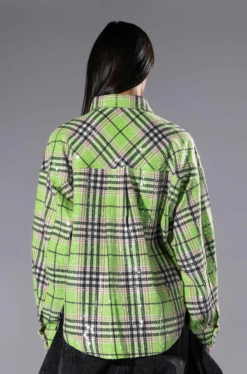 NOW YOU SEE ME SEQUIN SHIRT JACKET - Image 7