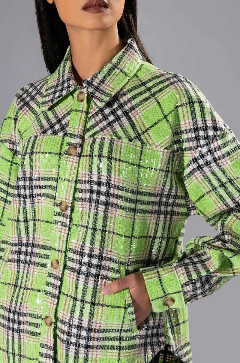 NOW YOU SEE ME SEQUIN SHIRT JACKET - Image 8