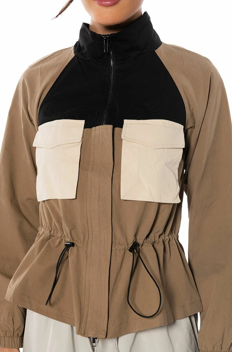 OLLIE OLIVE LONG SLEEVE WAIST SCRUNCHED BLOUSE - Image 6