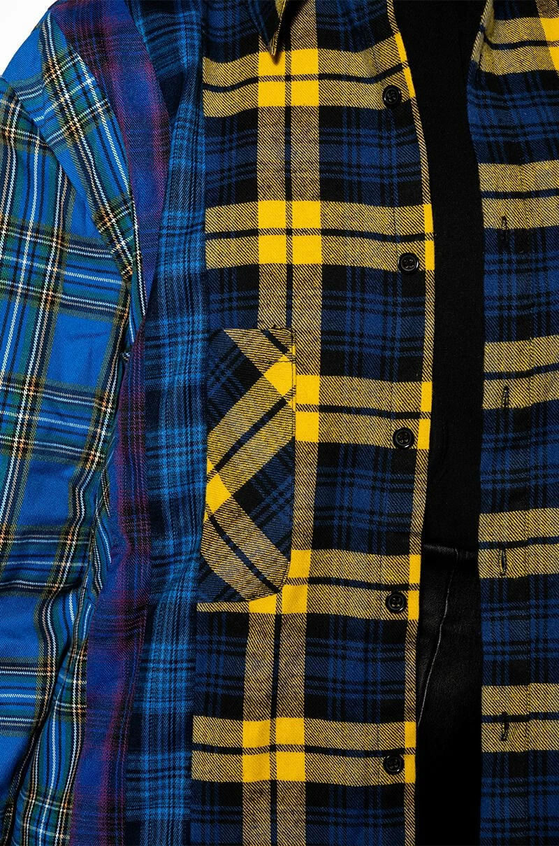 PLAID ROMANCE BUTTON DOWN BLOUSE - Image 7