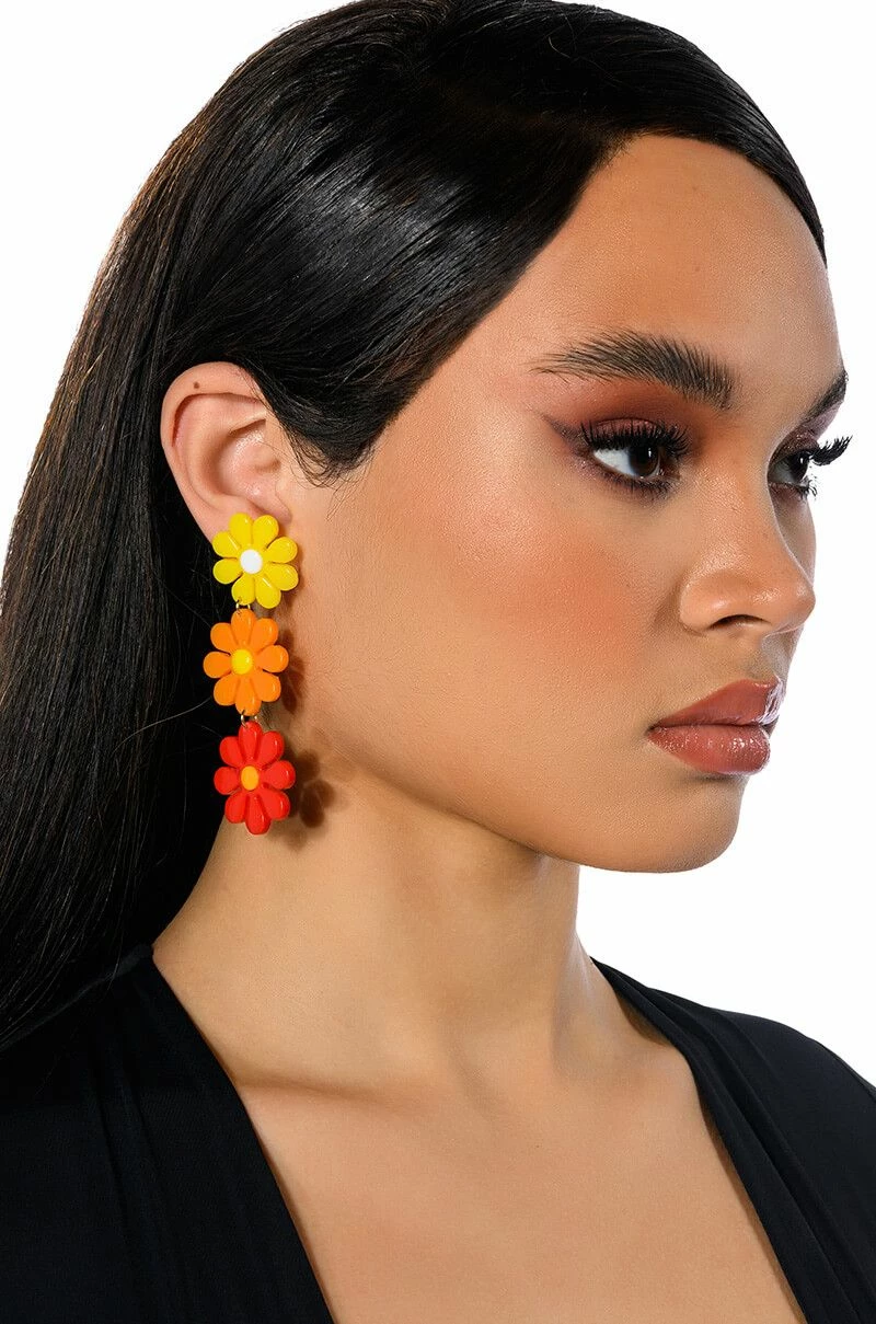 POCKET FULL OF SUNSHINE ENAMEL DROP EARRINGS - Image 3