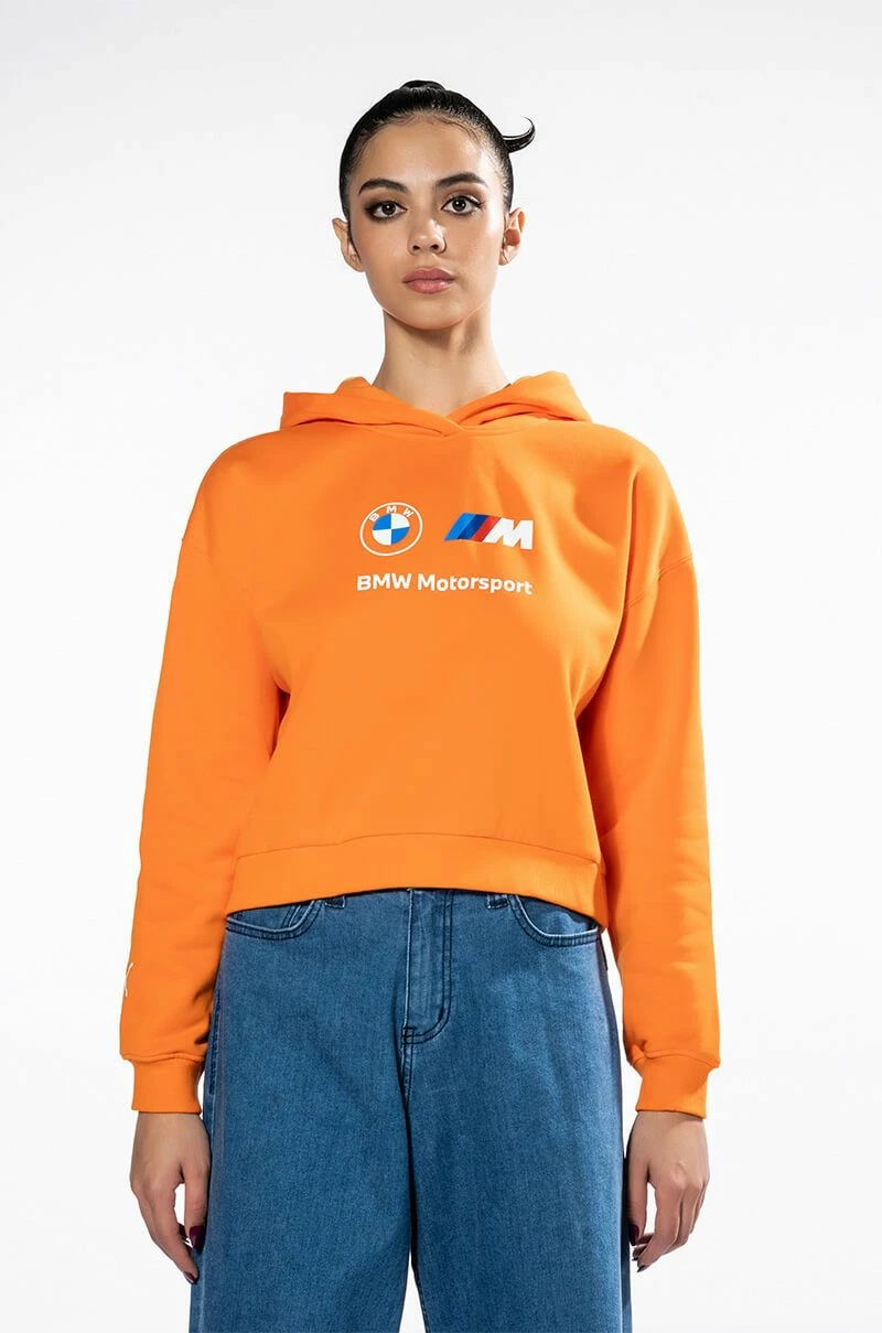 PUMA BMW WOMENS LOGO HOODIE - Image 3