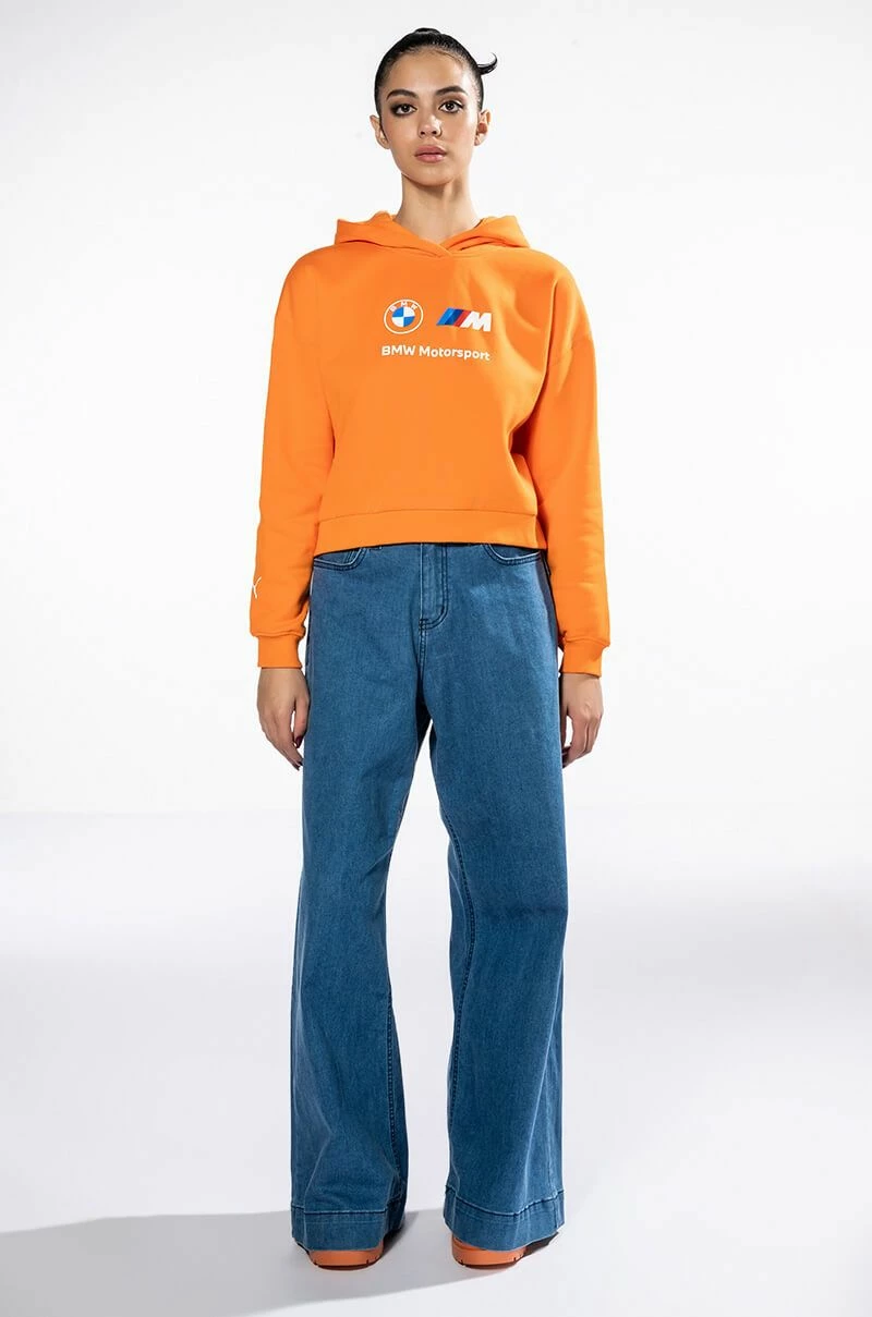 PUMA BMW WOMENS LOGO HOODIE - Image 7