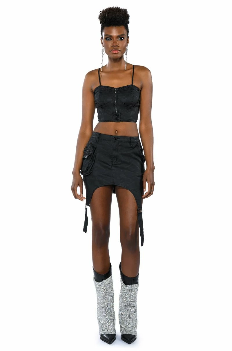 RANGER CAMO CORSET CROP TOP - Image 4