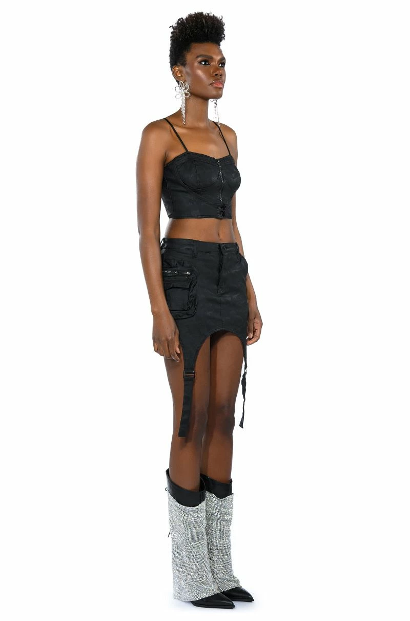RANGER CAMO CORSET CROP TOP - Image 5