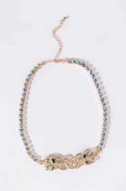 REFLECTION OF YOU RHINESTONE NECKLACE