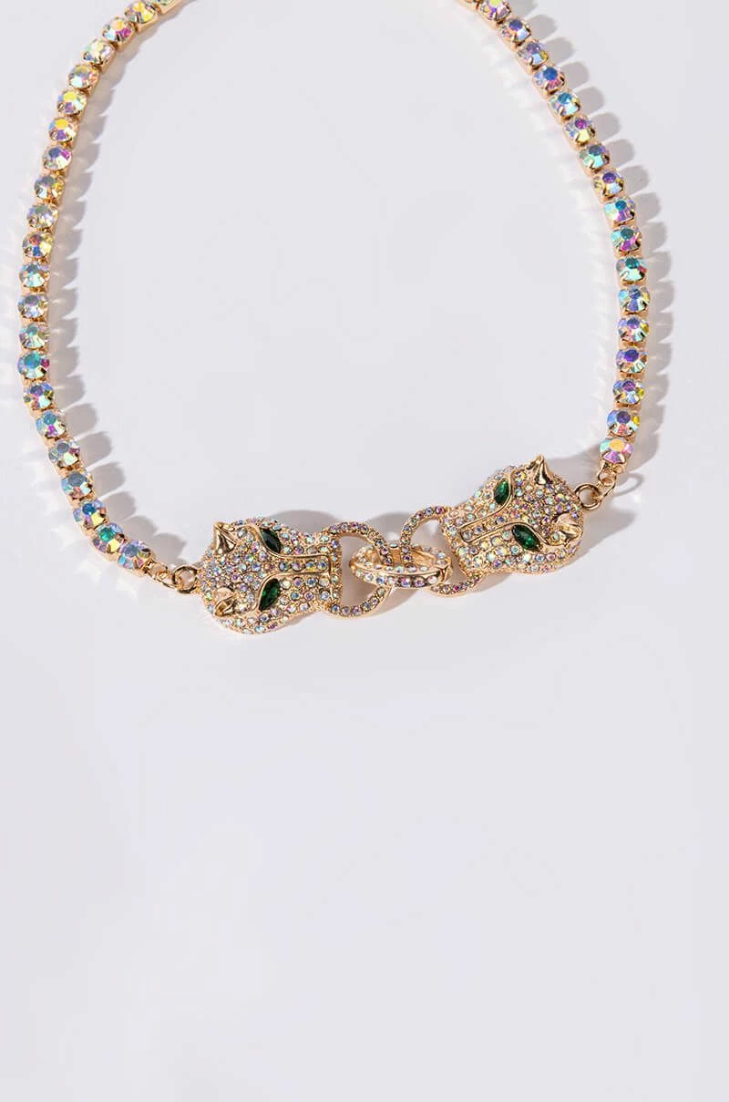 REFLECTION OF YOU RHINESTONE NECKLACE - Image 2