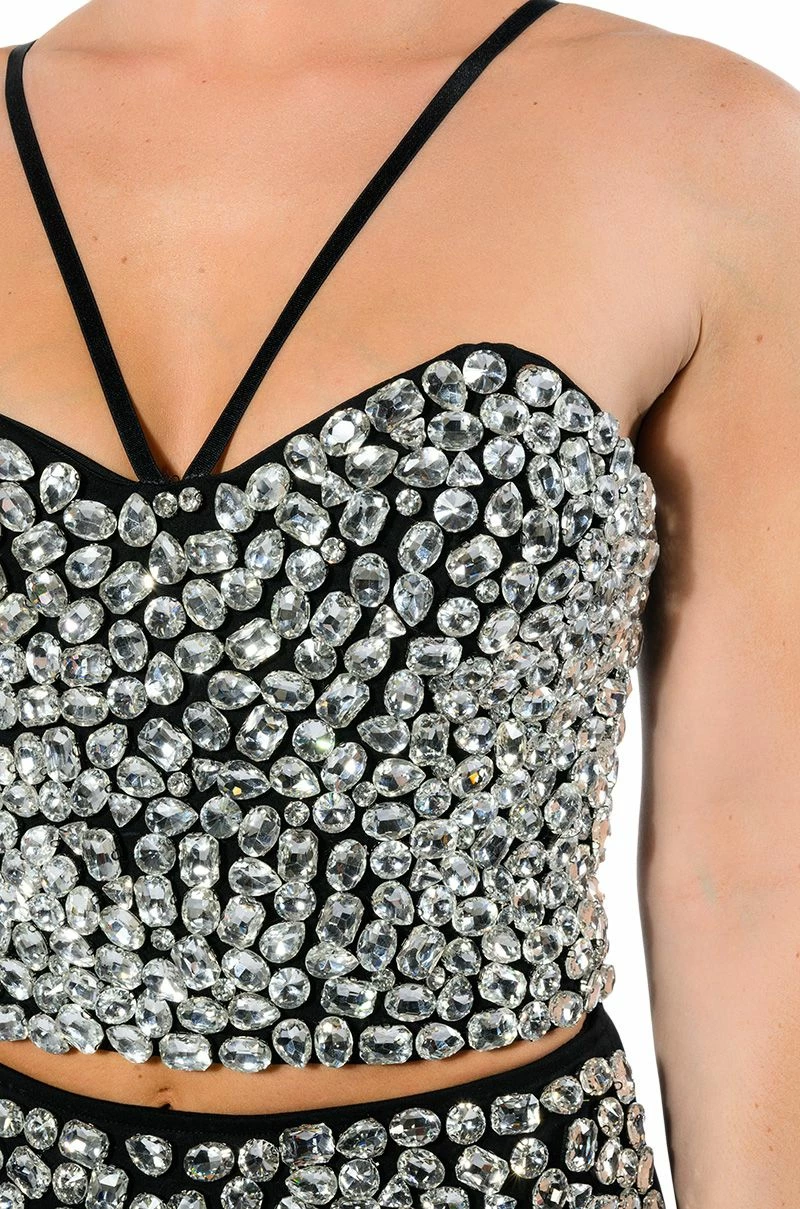 RICH WITH JEWELS CROP TANK TOP - Image 8