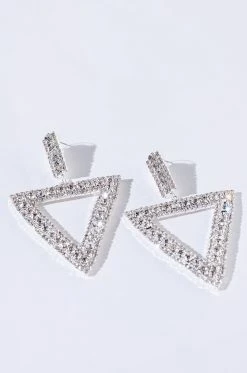 ROYALTY AF RHINESTONE EARRINGS