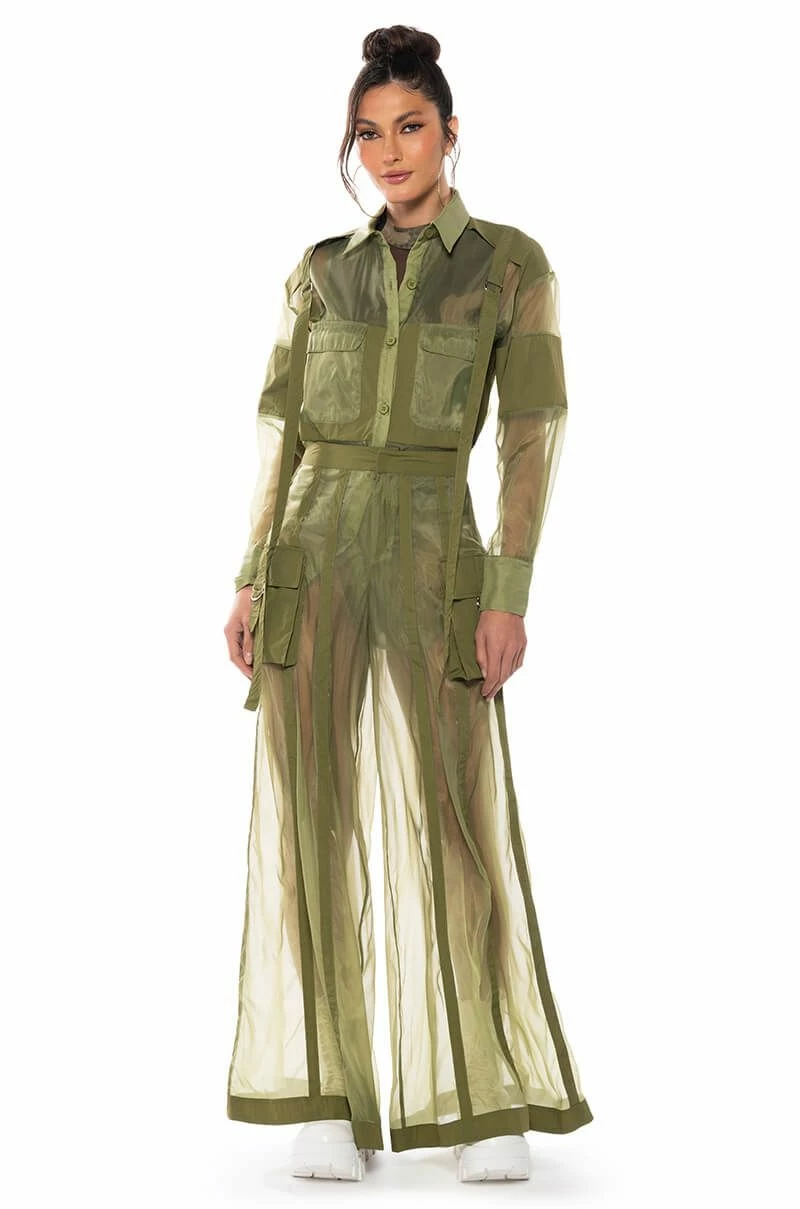 SAGE BUTTON DOWN SHIRT - Image 3