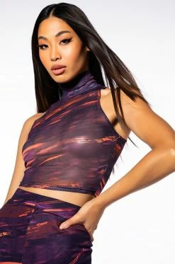 SOMETHING SPECIAL MESH TANK TOP