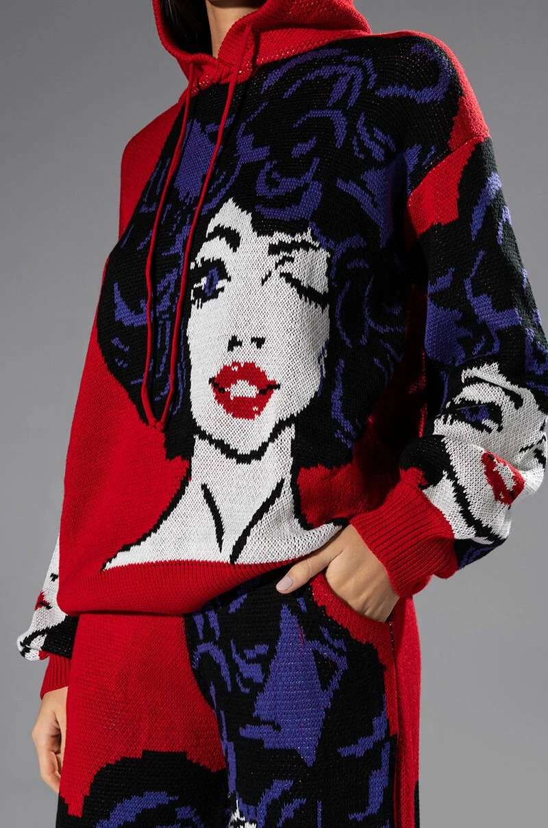 SOUL SEARCHING KNIT HOODIE AND JOGGER SET - Image 10