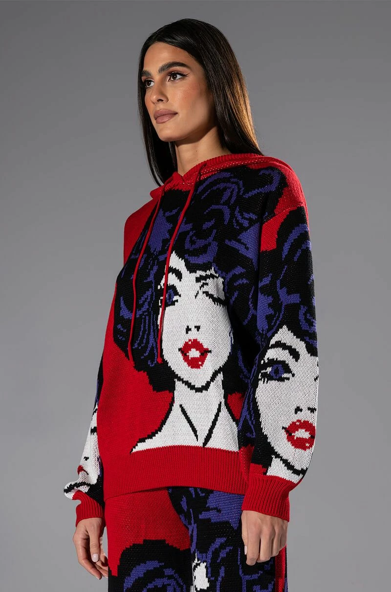 SOUL SEARCHING KNIT HOODIE AND JOGGER SET - Image 2