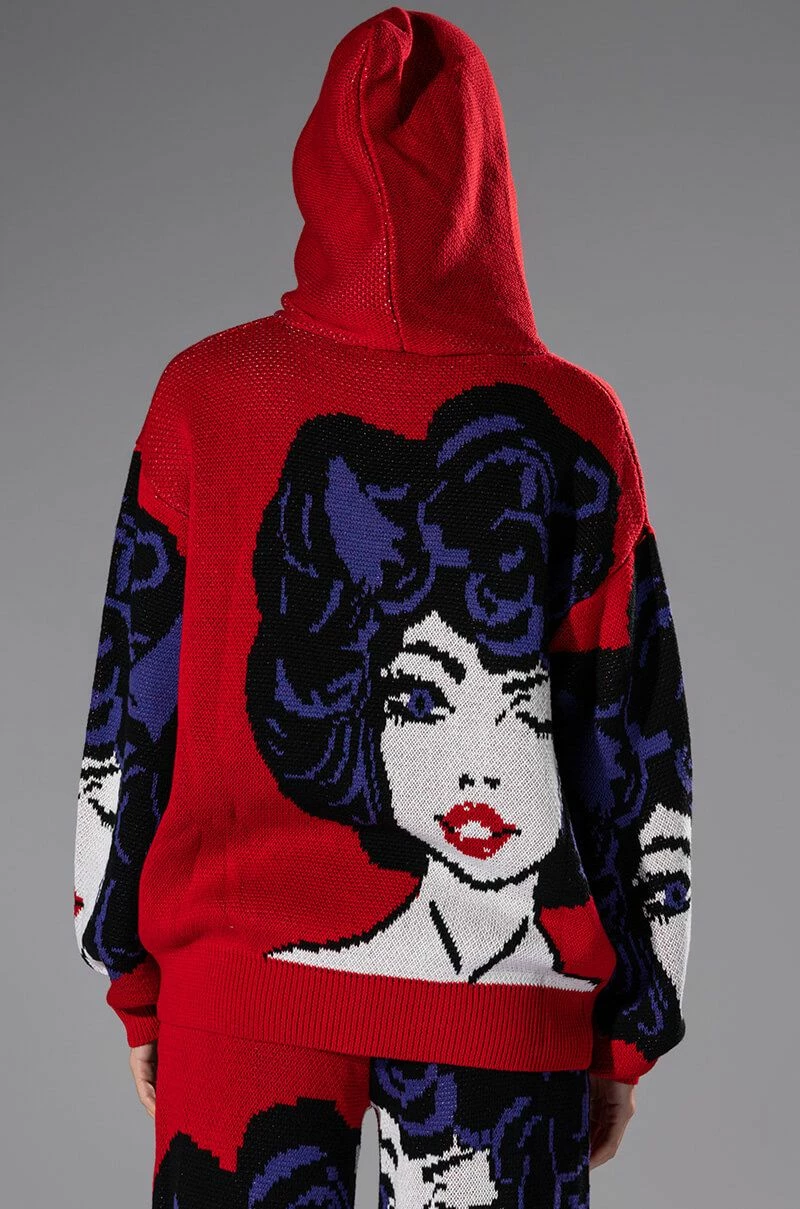 SOUL SEARCHING KNIT HOODIE AND JOGGER SET - Image 8