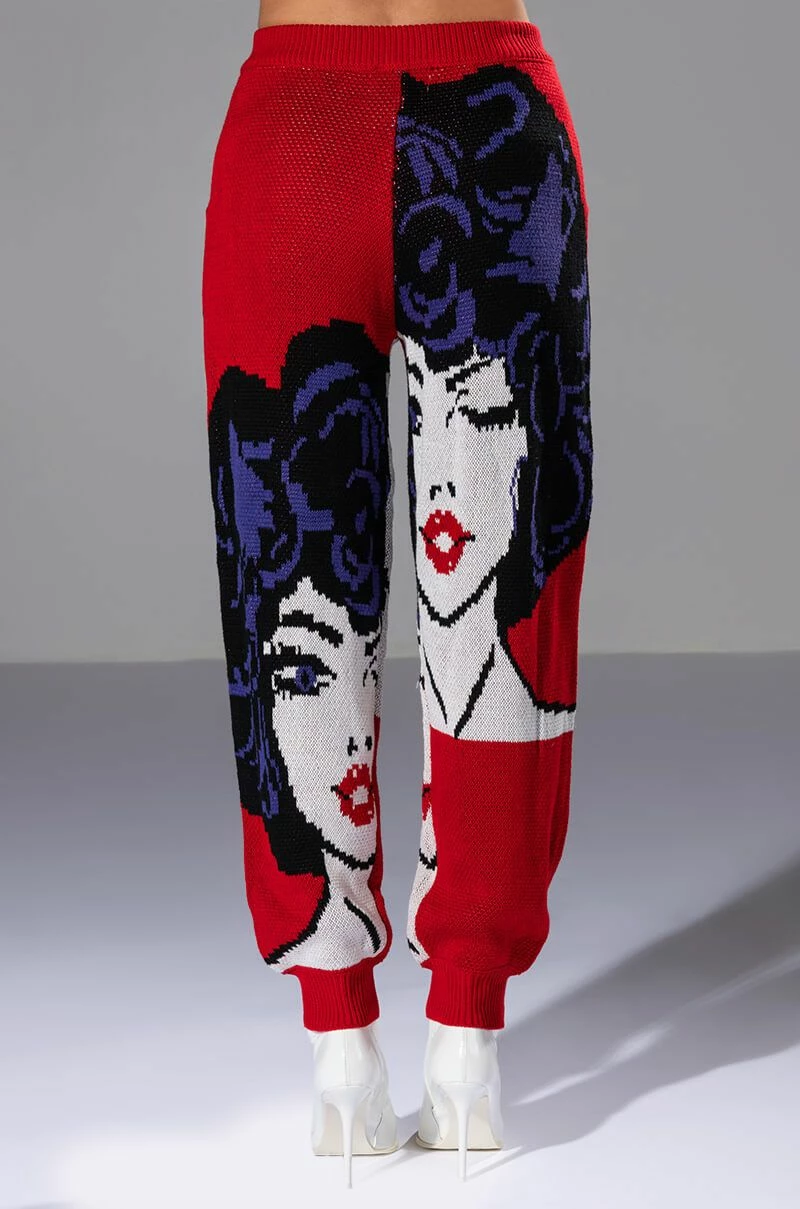 SOUL SEARCHING KNIT HOODIE AND JOGGER SET - Image 9