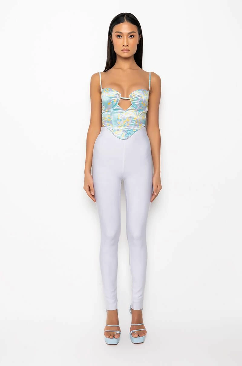 SWEET ESCAPE SATIN BUSTIER TANK - Image 14