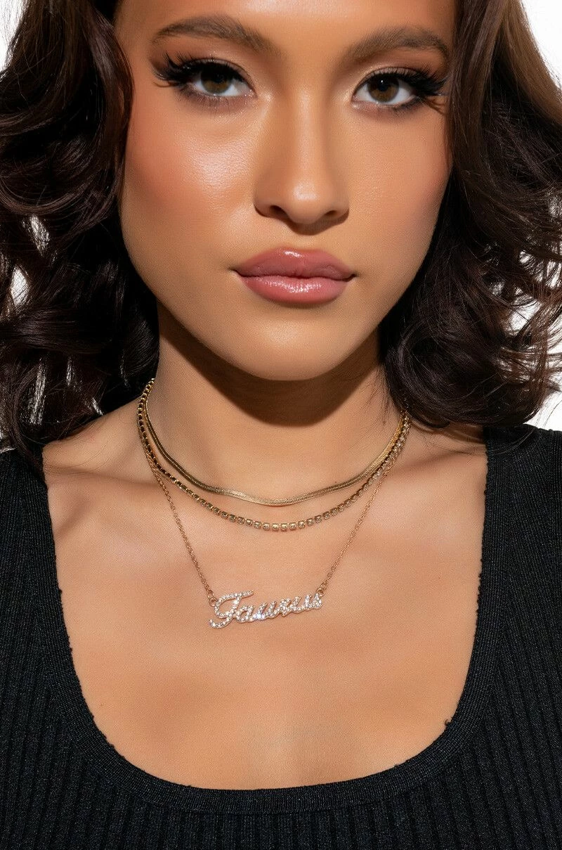 TAURUS LAYER NECKLACE - Image 3