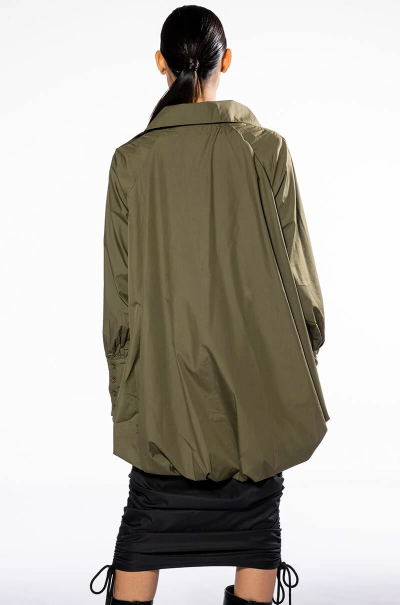 THE MUST HAVE BUBBLE POPLIN BLOUSE - Image 5