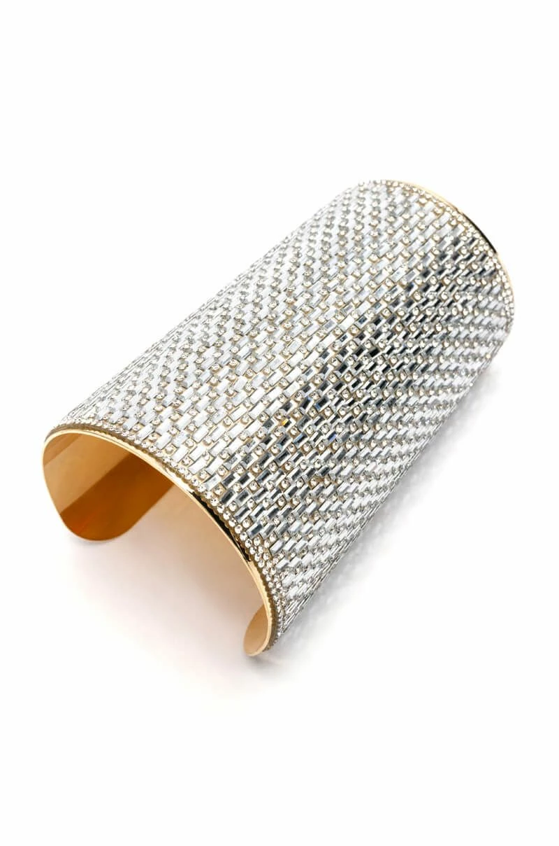 TONIGHT IS THE NIGHT RHINESTONE CUFF - Image 4