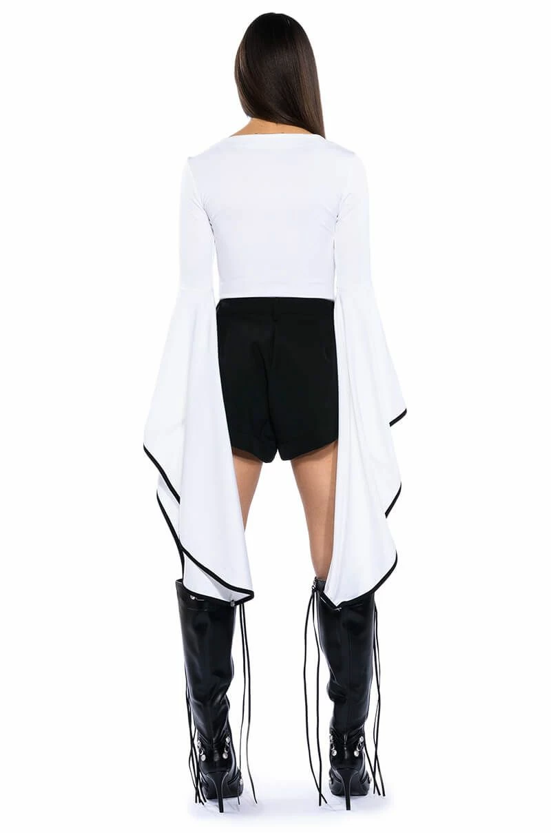 TRACY DRAMATIC SLEEVE BODYSUIT - Image 5