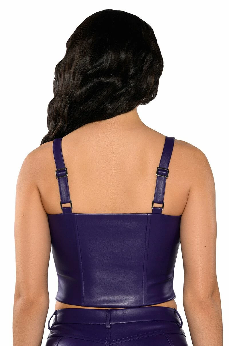 TRUE LOVE ZIP UP STRUCTURED TANK TOP - Image 6