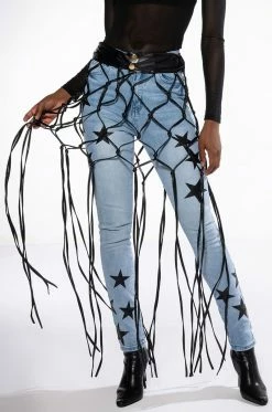 TYING THE KNOT PU SKIRT BELT