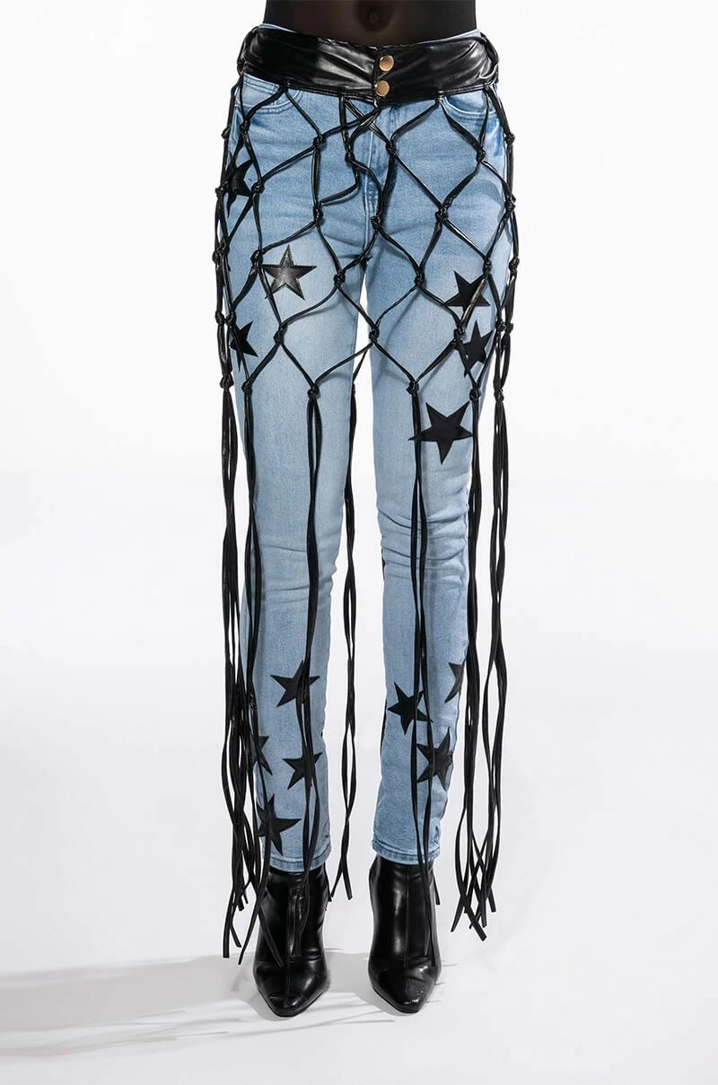 TYING THE KNOT PU SKIRT BELT - Image 3