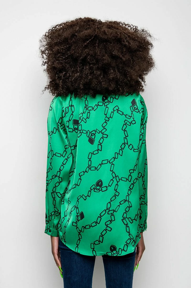 WHAT'S NEW BUTTON UP BLOUSE - Image 6