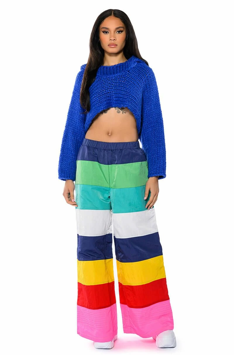 WILLA CROPPED HOODED SWEATER - Image 3