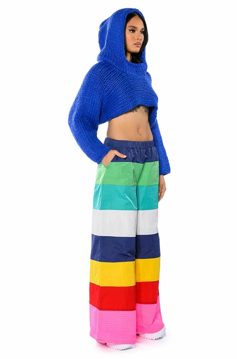 WILLA CROPPED HOODED SWEATER - Image 4